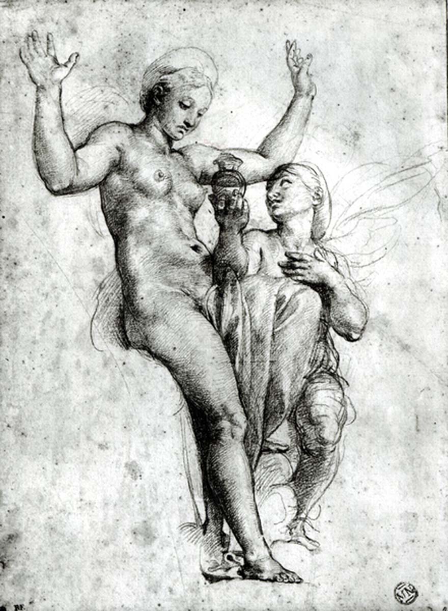 Рафаэль Санти картины Венера
